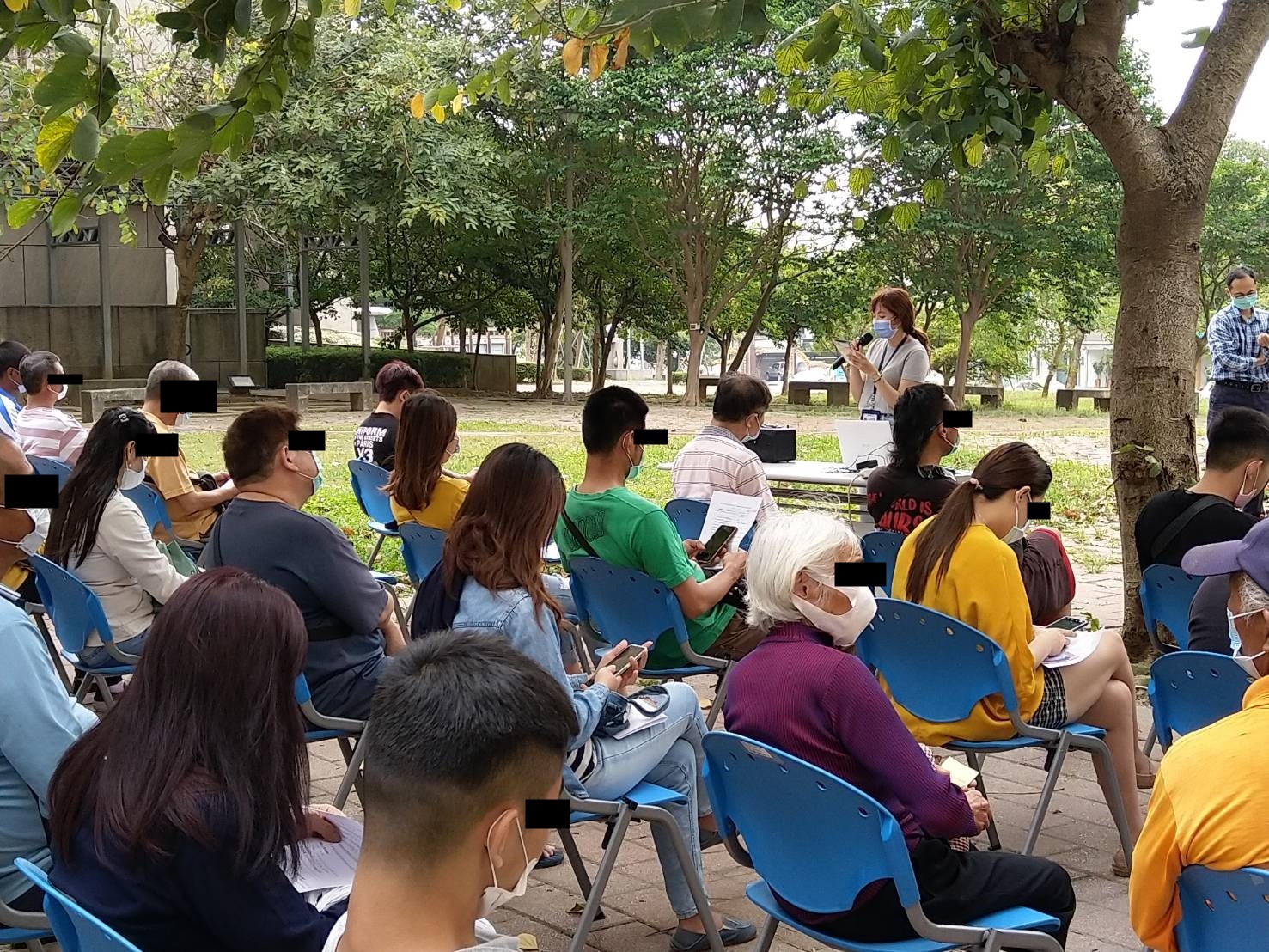 109.04.22本次課程有嘉義市毒危防治中心為學員，進行反毒宣導。