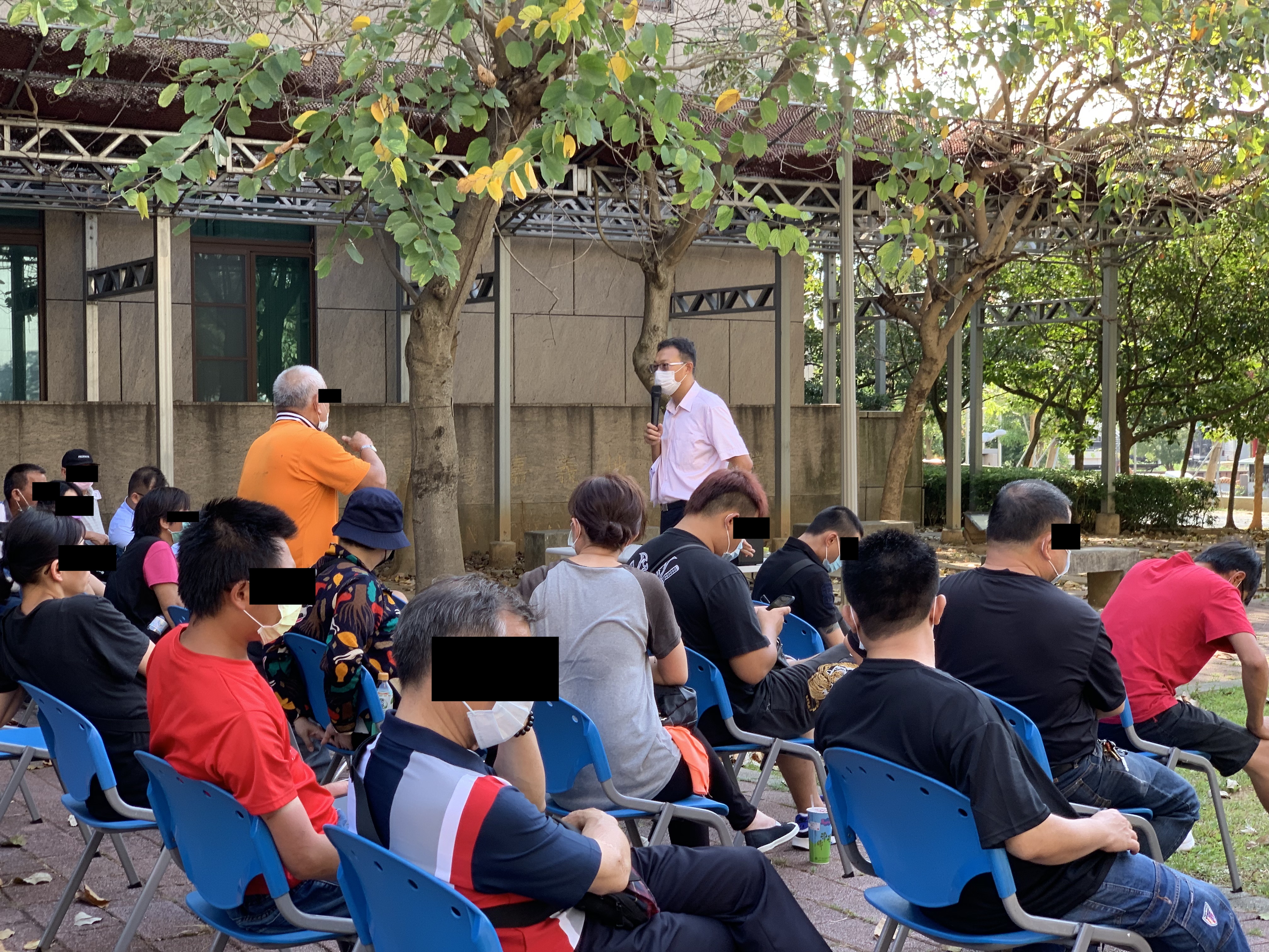 1090506課程中謝律師針對學員提問進行答覆。