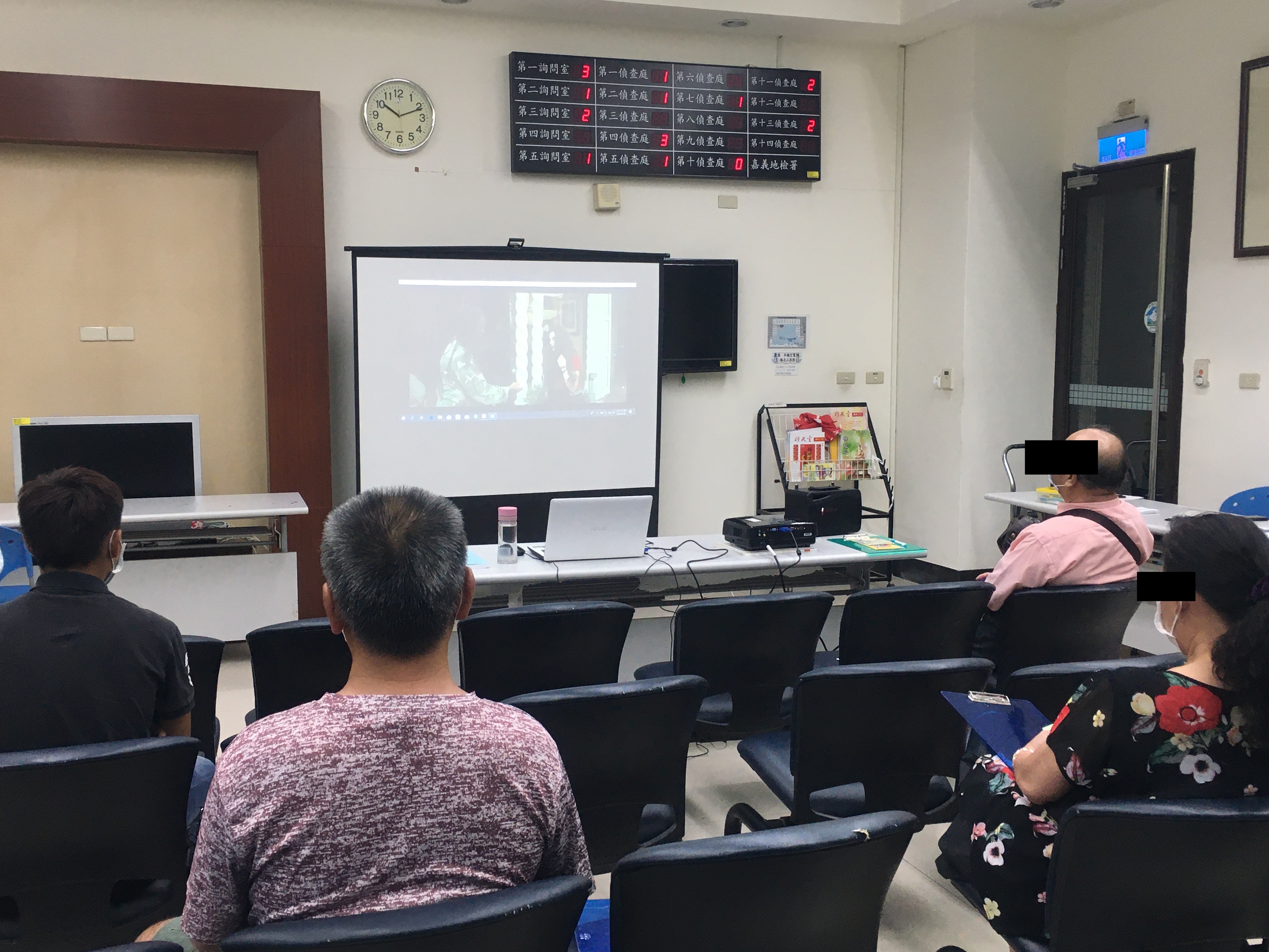 2.播放影片「善的迴力鏢」呼籲大家心存善念，在日常即可舉手之勞累積福報