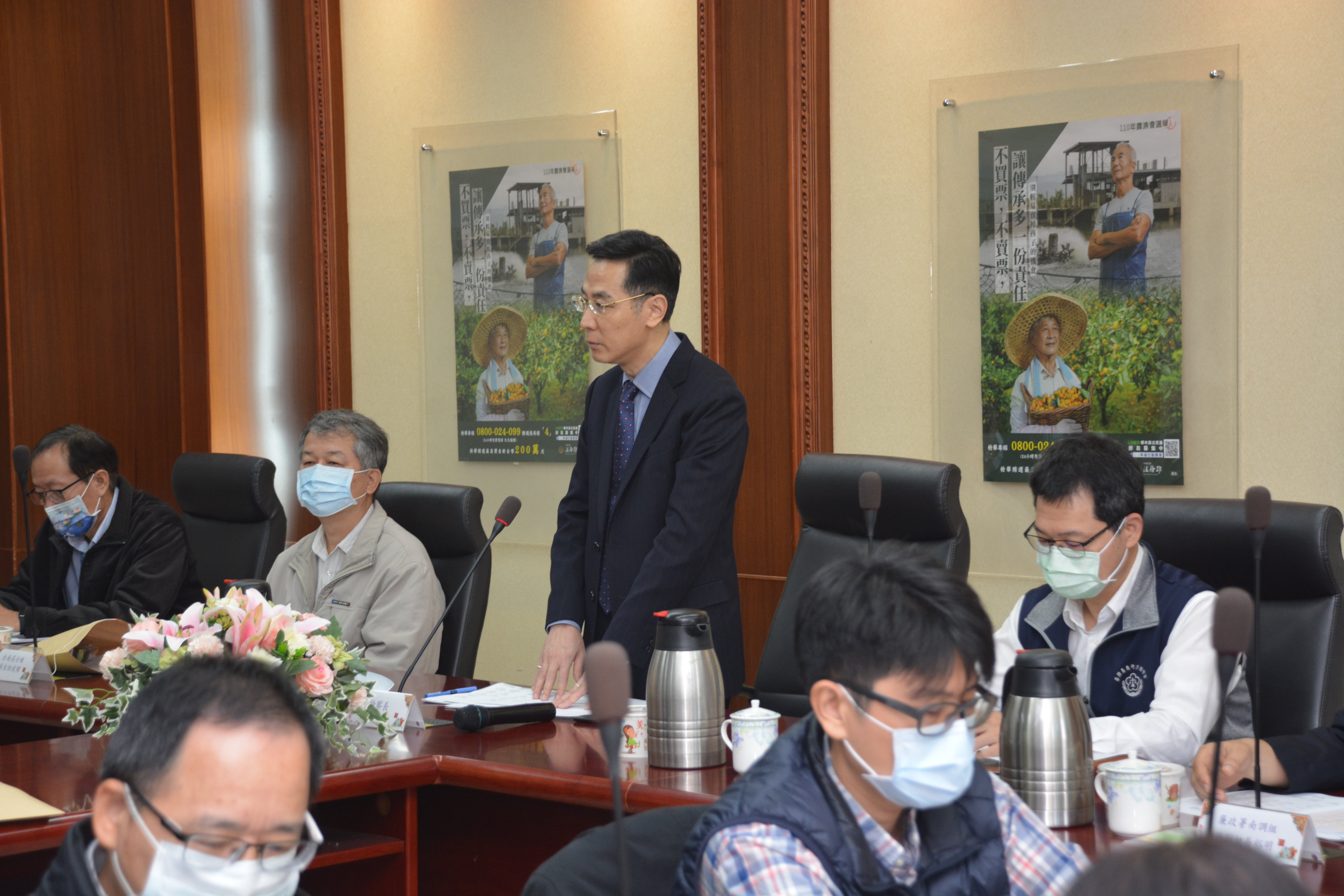 檢察長繆卓然期勉各政風單位能加強合作,透過「聯繫中心」的平台,有效整合行政資源,並藉由行政與司法跨域合作,將犯罪偵查及預防犯罪宣導的各項作為發揮到極致。