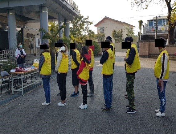 05.訓練開始前，由中埔鄉清潔隊陳榮權隊長說明執行區域及重點。