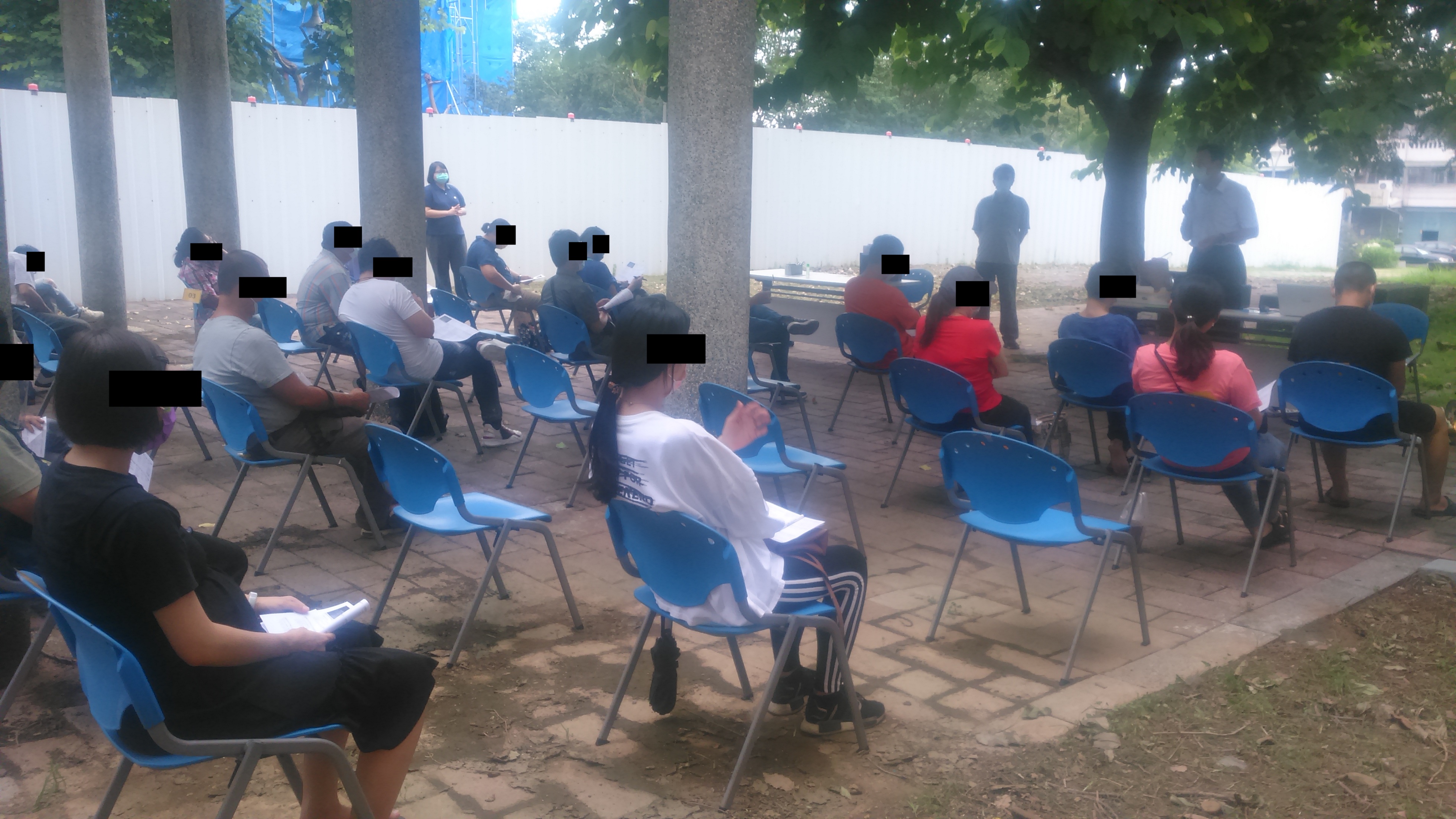 1100728-3.與會學員們聆聽課程現場狀況。