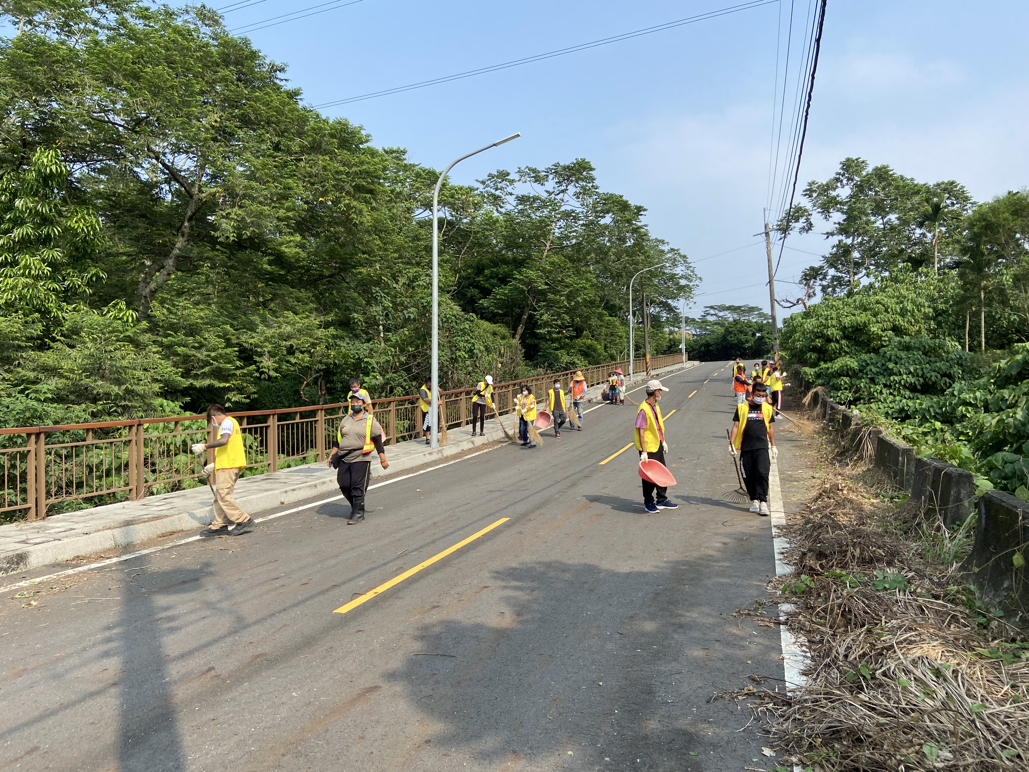 08.勤前訓練次日前往嘉127鄉道整理環潭步道