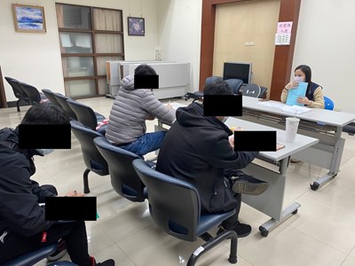 5.觀護佐理員詳細說明執行義務勞務之應行注意事項，請學員務必遵行。