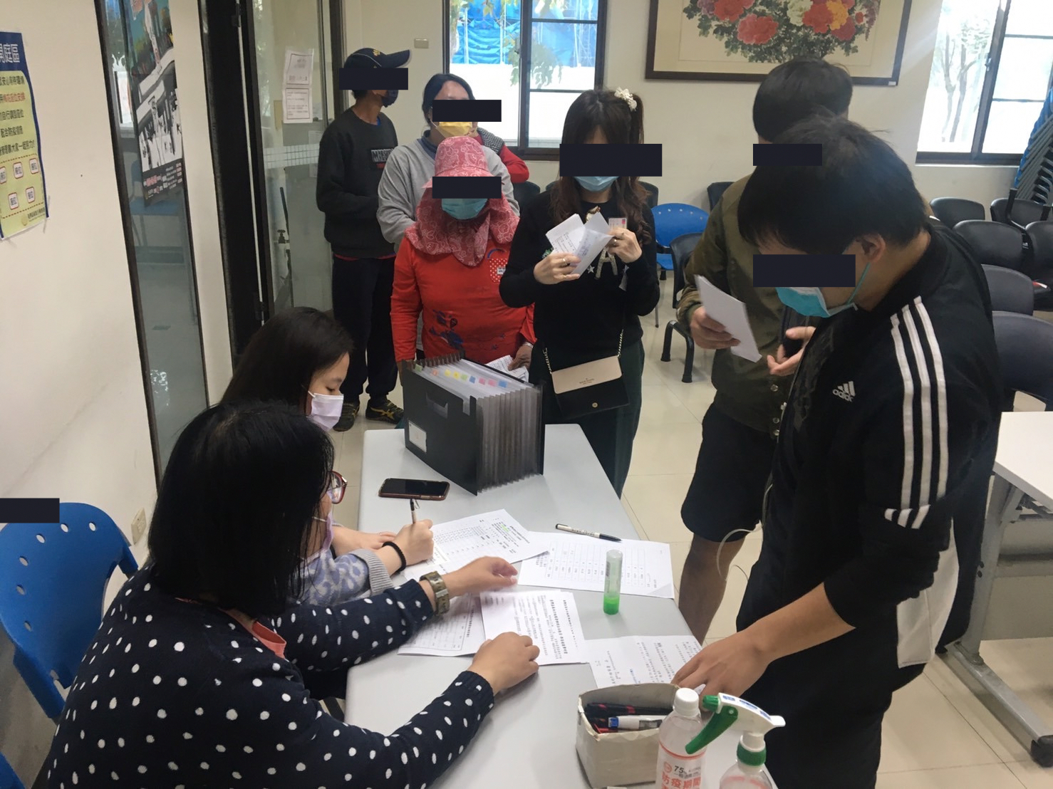 1110126-1.報到時與學員確認身體狀況並簽署健康聲明書。