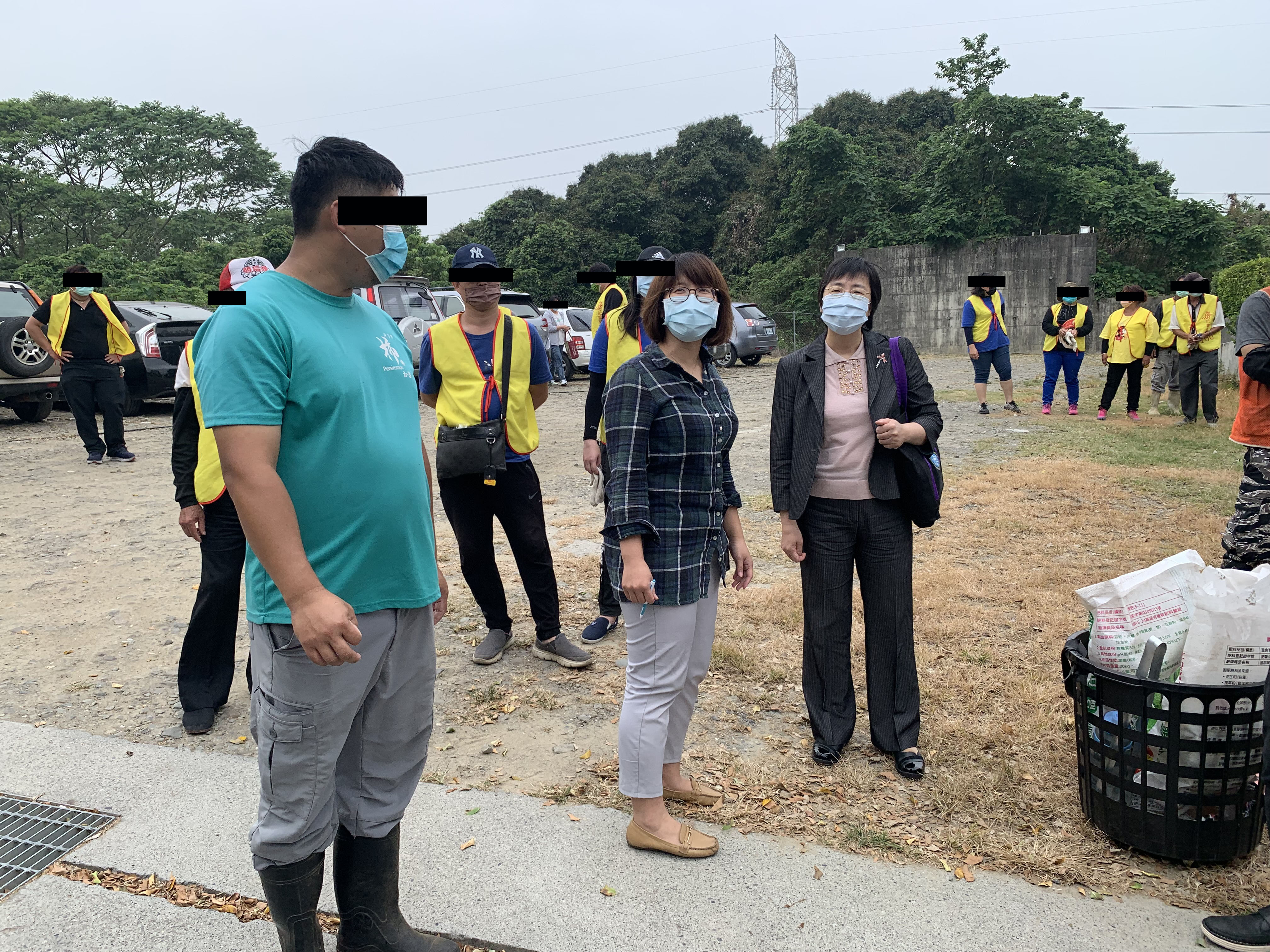 11.臺南高分檢蔡檢察官麗宜至專案訓練現場視察社勞人執行情形。