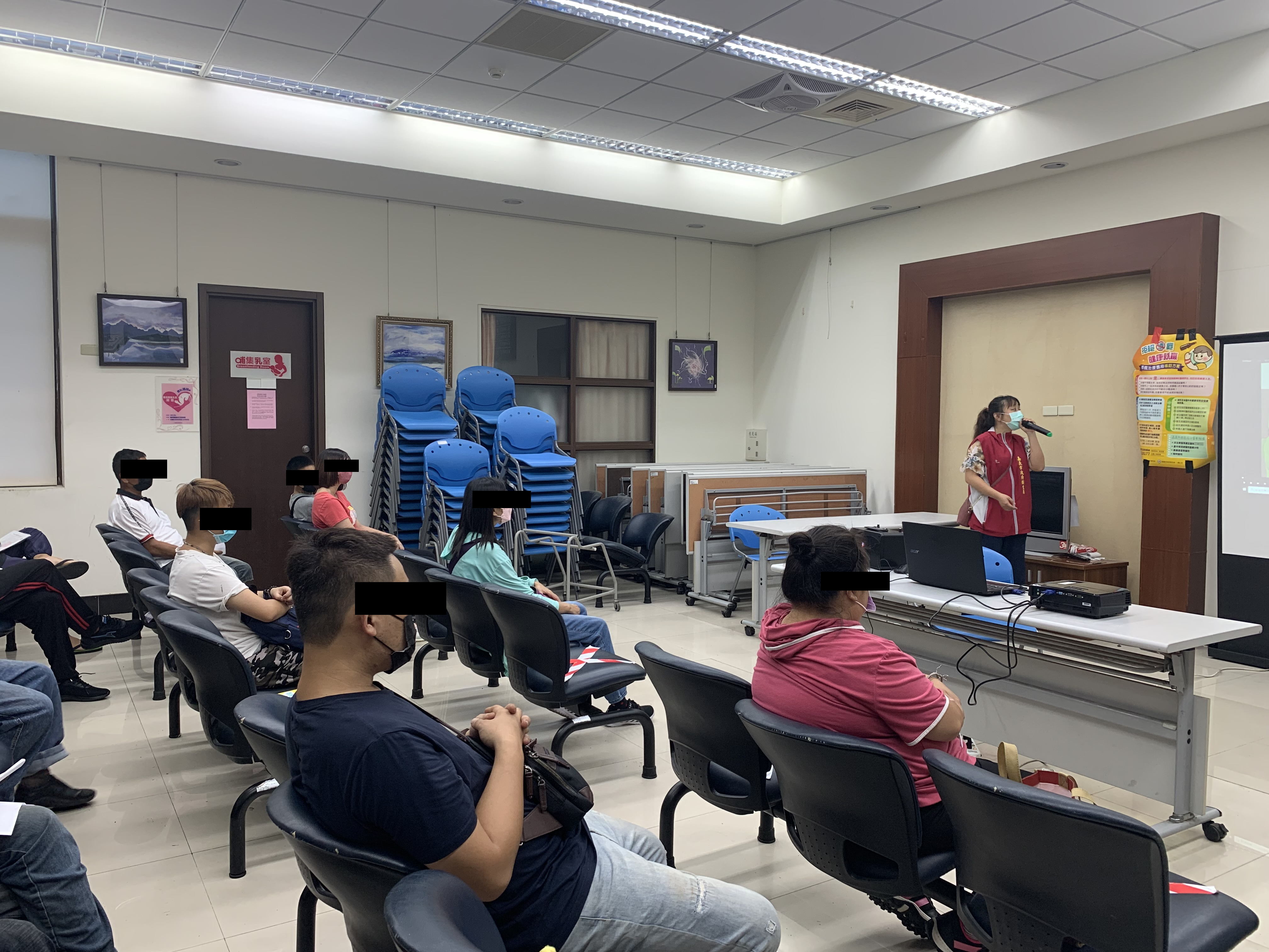 2.嘉義市政府衛生局派員來署進行酒癮戒治宣導。