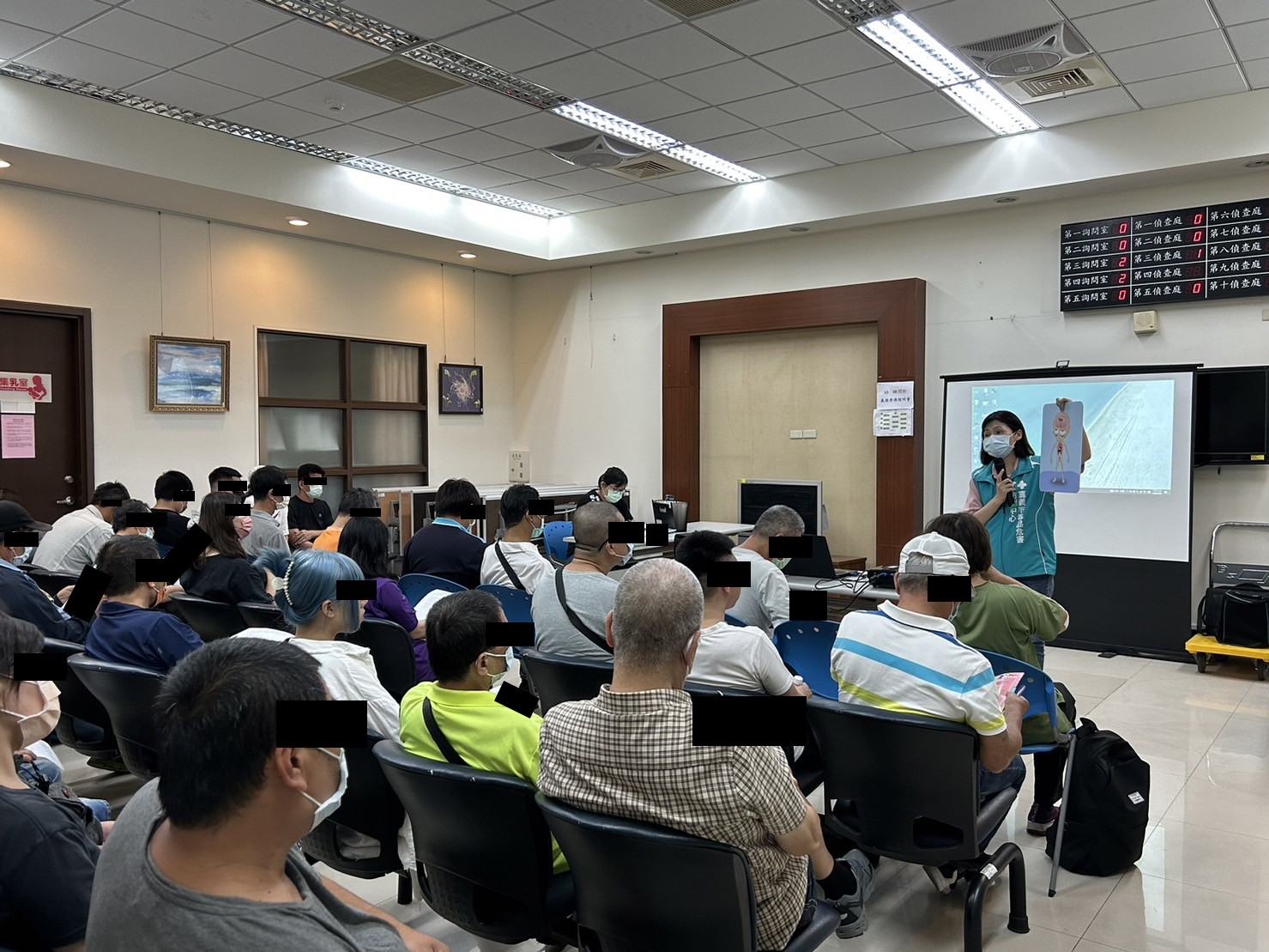 1120524-5.嘉義市毒品危害防制中心來署進行宣導，建立學員正確之用藥觀念。