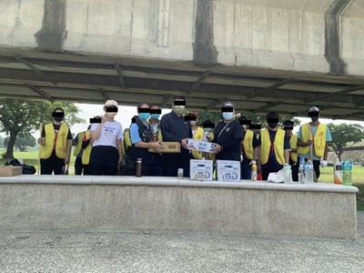 12.六腳鄉黃鉦凱鄉長感謝本署辦理易服社會勞動專訓，提供人力維護鄉內環境
