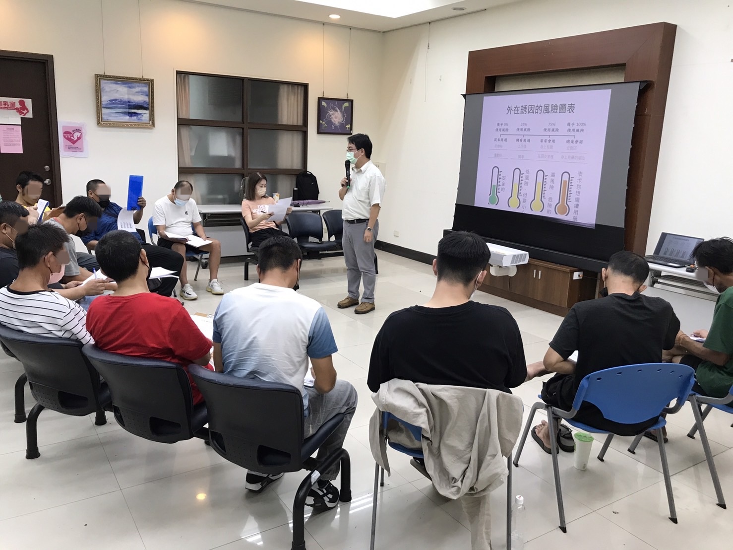 112.9.13學員進行風險評估量表