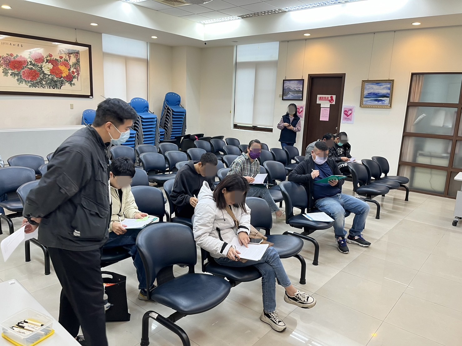 2.嘉義市毒防中心至本署進行反毒衛教宣導