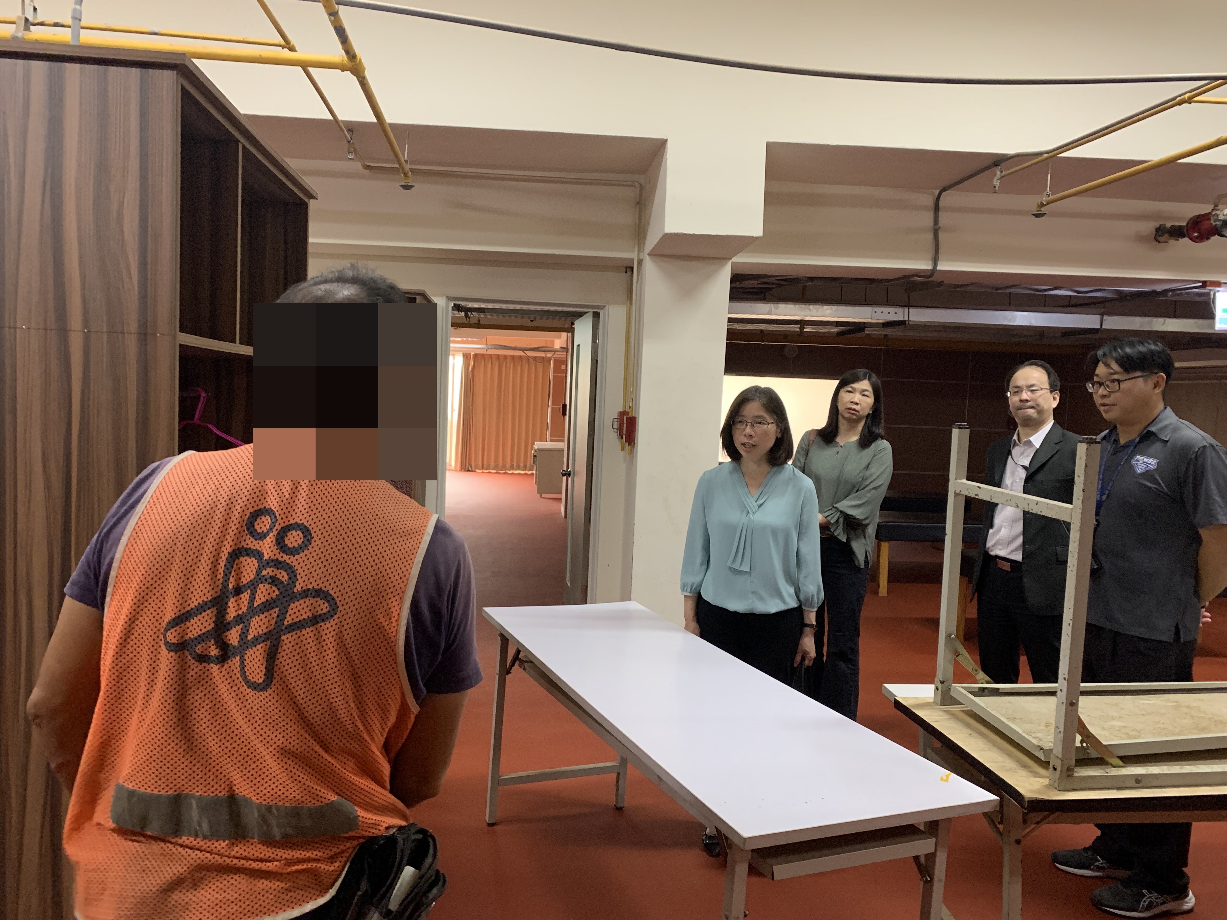 04.保護司副司長林秀敏視察社勞機構-嘉義市立棒球場