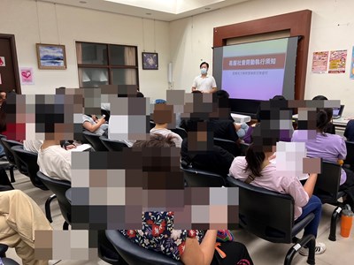 3.本署陳睿明檢察官講解社勞執行須知及相關法規。