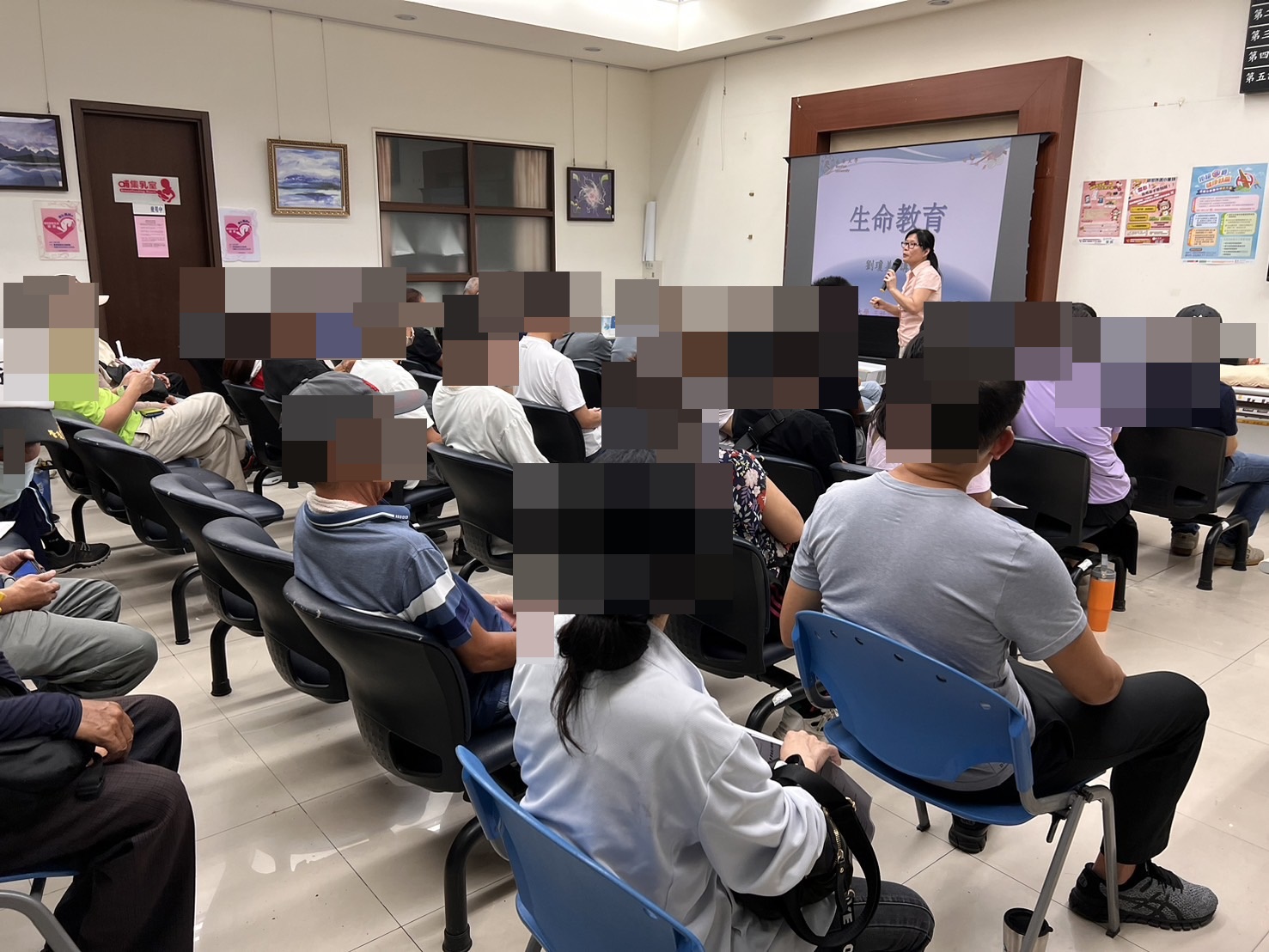 5.9月份邀請劉瓊美擔任生命教育講師。