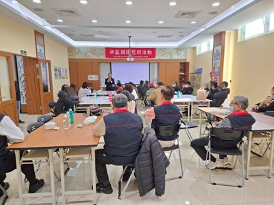 受保護管束人「創造生命被利用的價值」春節關懷活動。