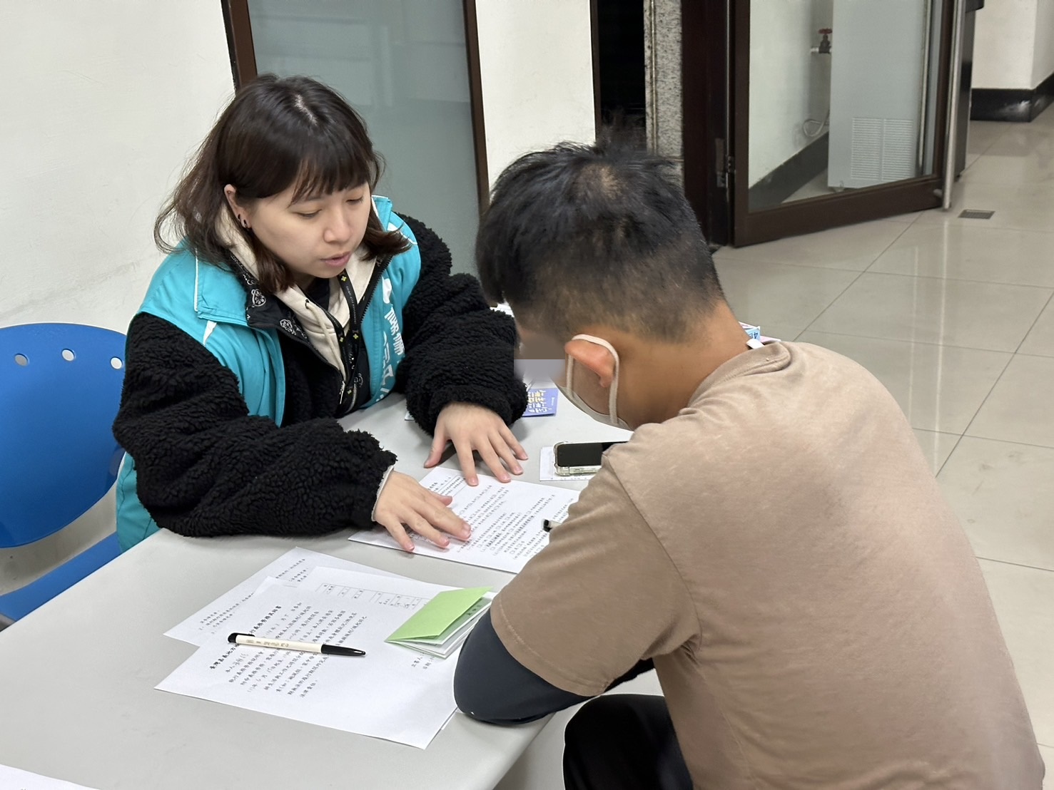 4.嘉義市毒防中心進行反毒宣導。