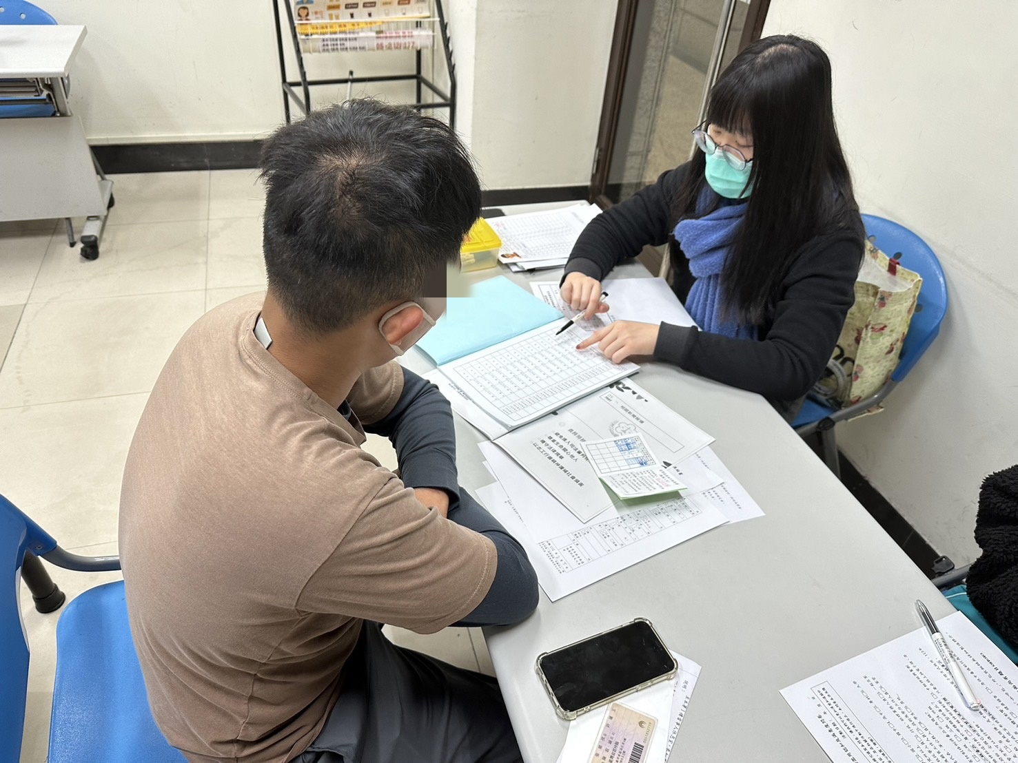 3.全人計畫人員說明如何簽到退。