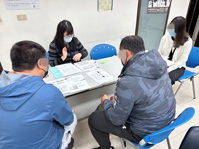 1.全人計畫員說明執行義務勞務注意事項。