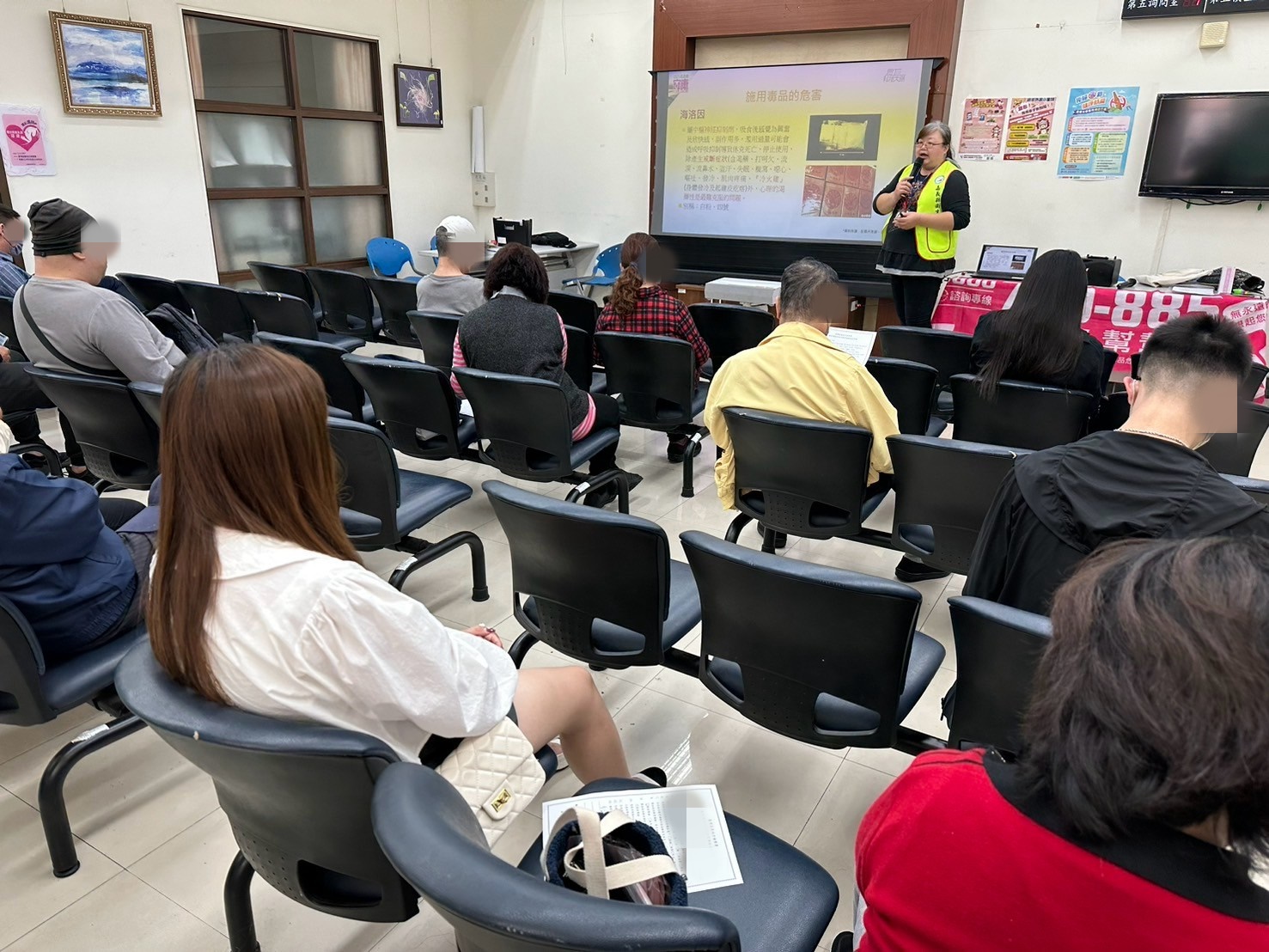 1140305-2.嘉義縣毒品危害防制中心來署進行宣導，建立學員正確之用藥觀念