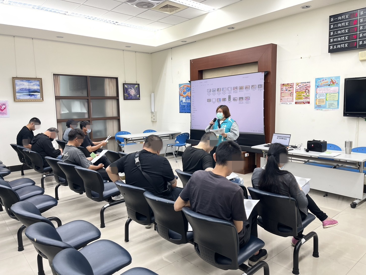 1.嘉義市毒防中心進行宣導。