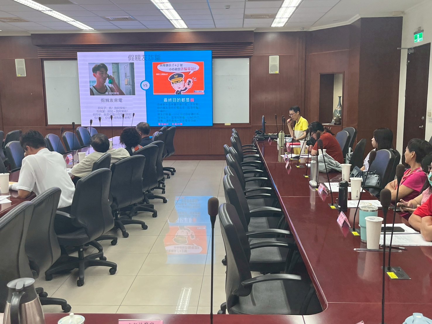 蔡檢察長表示，地檢署持續推動「識詐、堵詐、阻詐、懲詐」，全力守護民眾財產安全。