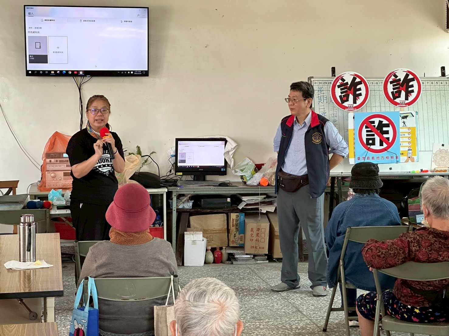 7.大崙巷弄長照站承辦人做宣導總結