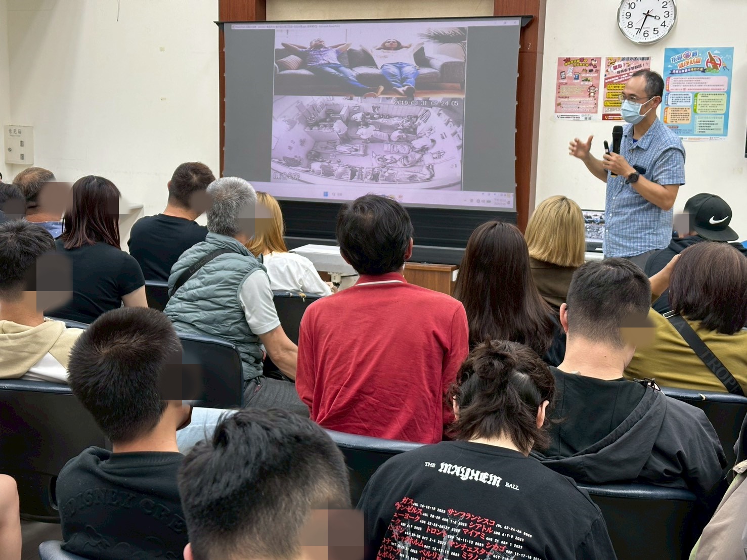 1150225-8.盧浩權觀護人期盼藉由這堂課讓學員們再度省思，「勿忘初衷、心懷良善」找回純真，回歸正常生活