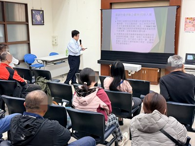 03.本署黃天儀檢察官講解社會勞動相關法規