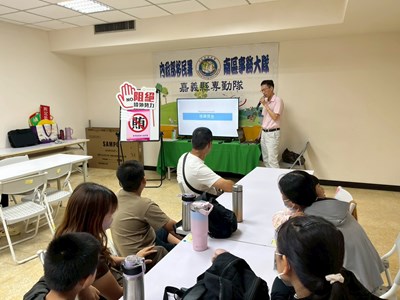 260613-1臺灣嘉義地方檢察署結合「新住民家庭教育暨法令宣導課程」，向新住民朋友與我國籍配偶進行反賄選法治教育宣導。