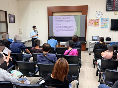 03.本署黃天儀檢察官講解社會勞動相關法規